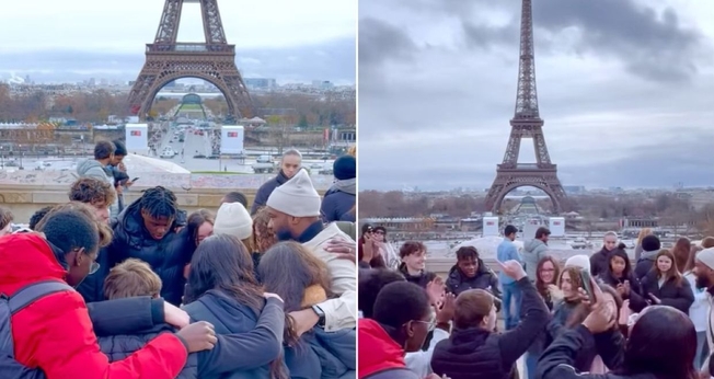 Jovens no evangelismo. (Foto: Reprodução/Facebook/Wim Hoddenbagh - Presence)