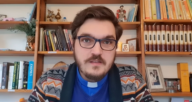 Rev. Brett Murphy. (Captura de tela/YouTube Rev. Brett Murphy)