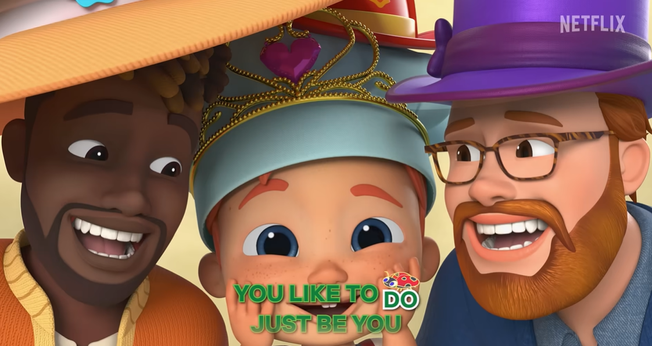 Cena do desenho. (Foto: Reprodução/YouTube/Netflix Jr.)