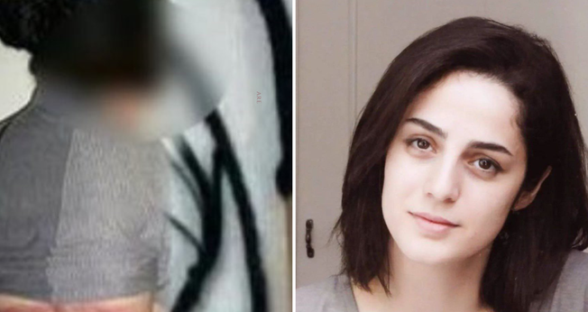 Roya Heshmati foi chicoteada sob lei islâmica. (Foto: X/Avici)