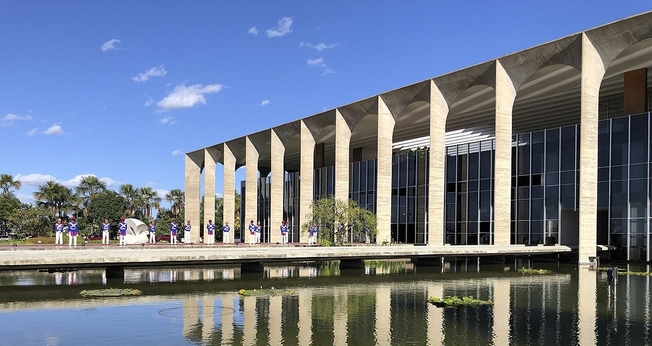 Fachada do Palácio Itamaraty, sede do Ministério das Relações Exteriores. (Foto: Leonardo Sá/Agência Senado)