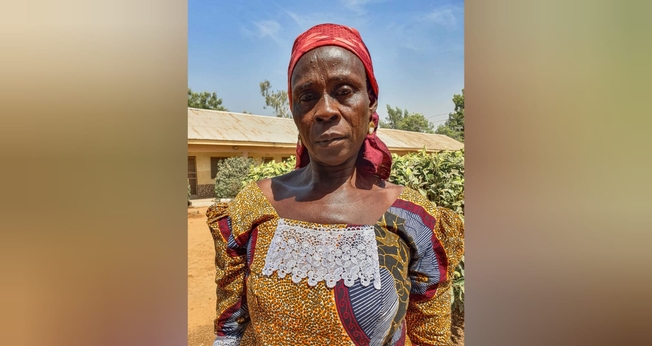 Mary Adbullahi é mãe de uma das 275 meninas cristãs sequestradas pelo Boko Haram na Nigéria. (Foto: Portas Abertas).