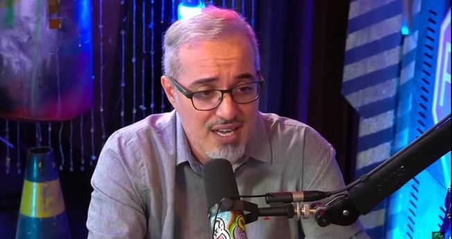 Daniel Lopez. (Captura de tela: YouTube/Cortes do Inteligência OFICIAL)