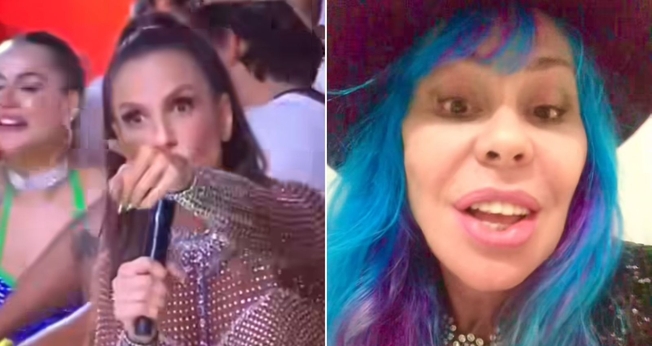 Baby do Brasil e Ivete Sangalo. (Foto: Reprodução/Instagram/Baby do Brasil)