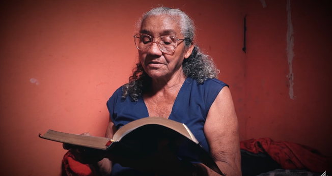 Senhorinha dos Santos. (Foto: Reprodução/YouTube/Adventistas Amazonas Roraima)