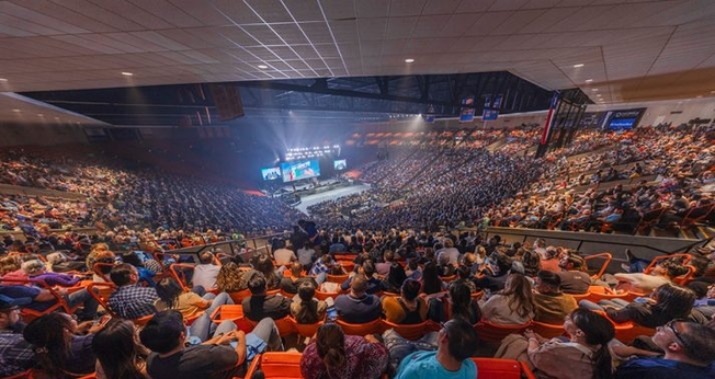 Cruzada de Franklin Graham em El Paso. (Foto: BGEA).