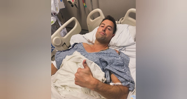 Jeremy Camp passou por cirurgia no início de março. (Foto: Instagram/Jeremy Camp).