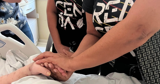 A ação evangelística. (Foto: Reprodução/Notícias Adventistas)