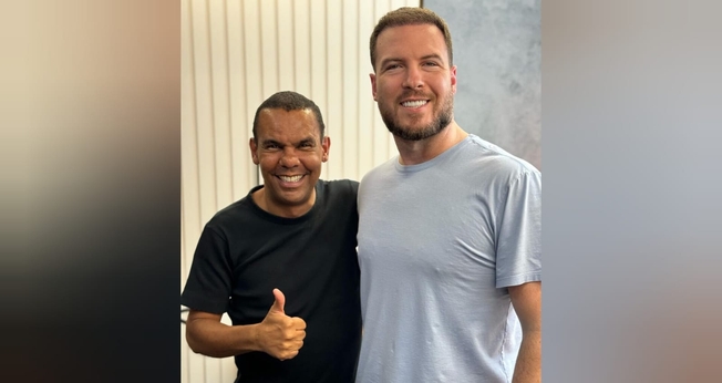 Thiago Nigro e Rodrigo Silva. (Foto: Instagram/Thiago Nigro).