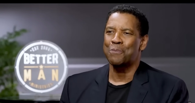 Denzel Washington. (Captura de tela: YouTube/A R Bernard)