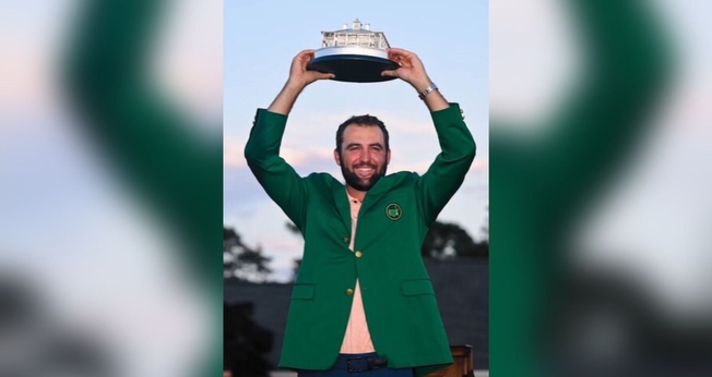 Scottie Scheffler. (Foto: Reprodução/Instagram/Scottie Scheffler)