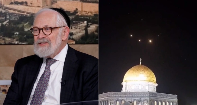 O rabino Yitzchok Adlerstein. (Foto: Reprodução/CBN News).