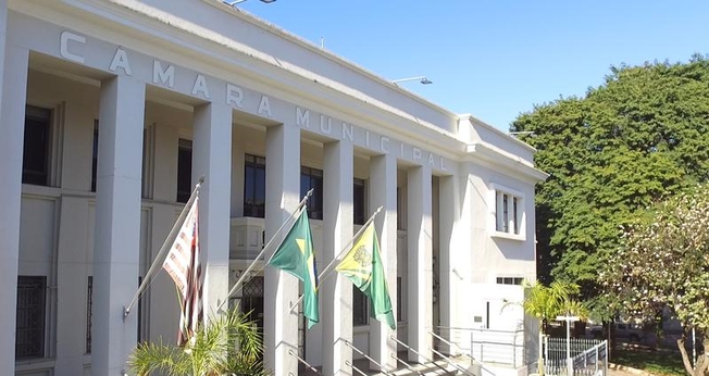 Fachada da Câmara Municipal de Bauru. (Foto: Câmara Municipal de Bauru)