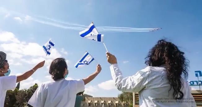 Judeus comemoram Dia da Independência de Israel. (Captura de tela/YouTube/Chosen People Ministries)