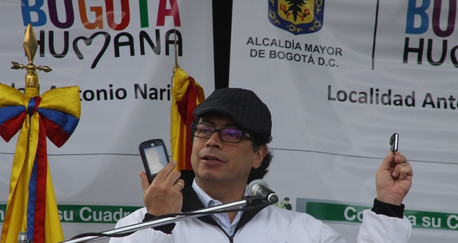 O presidente da Colômbia, Gustavo Petro. (Foto: Wikipedia)