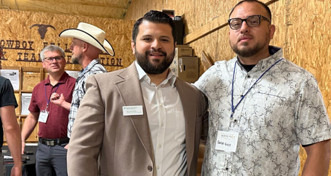 Eric e Daniel. (Foto: Texas Baptists).
