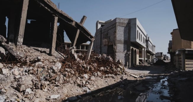 Cidade destruída. (Foto: Ilustração/Unsplash/Levi Meir Clancy)