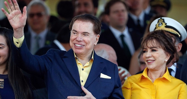 Íris Abravanel e Silvio Santos. (Foto: Reprodução/Wikimedia Commons/Palácio do Planalto)
