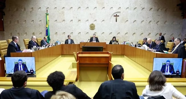 Julgamento no STF. (Foto: Andressa Anholete/SCO/STF).