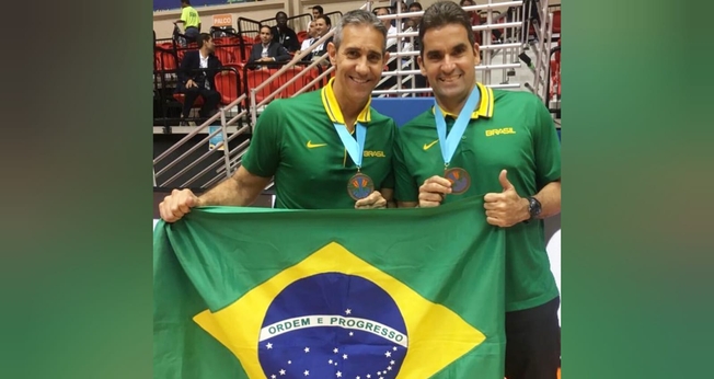 José Neto (à direita) com Diego Falcão. (Foto: Instagram/José Neto).