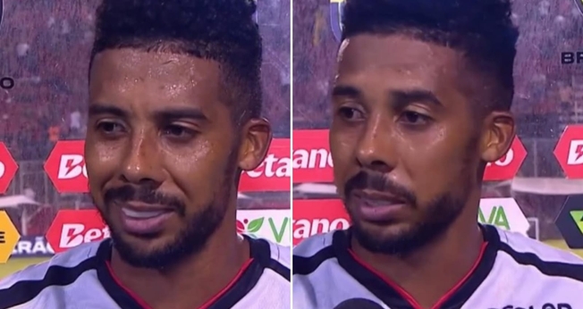 William Oliveira deu a glória a Jesus pelo seu bom desempenho. (Foto: Reprodução/Instagram/FCom).