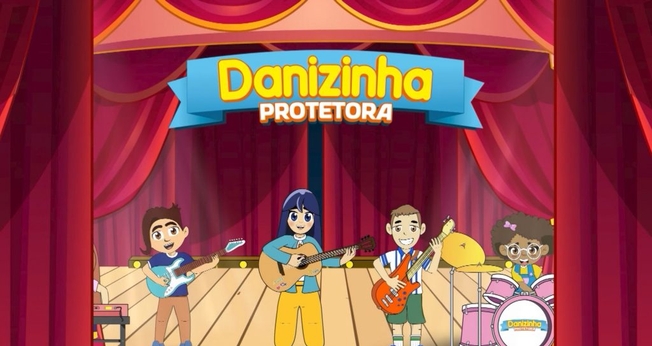 Divulgação do desenho “Danizinha Protetora”, exibido pela Rede Minas. (Reprodução: EMC/MG)