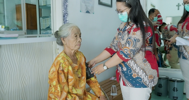Paciente no hospital. (Foto: Reprodução/IMB)