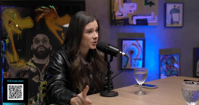 Luma foi livrada por Deus de abuso sexual. (Foto: Reprodução/YouTube/HUB Podcast).