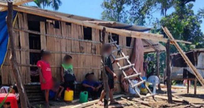 Cristãos locais construíram um abrigo temporário para a família de Ha no Vietnã. (Foto: Portas Abertas).