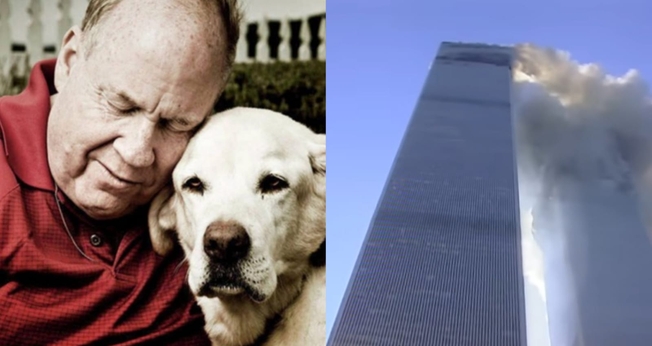 Michael Hingson sobreviveu milagrosamente ao atentado às Torres Gêmeas. (Foto: Divulgação/Reprodução/YouTube/Eyewitness News ABC7NY).