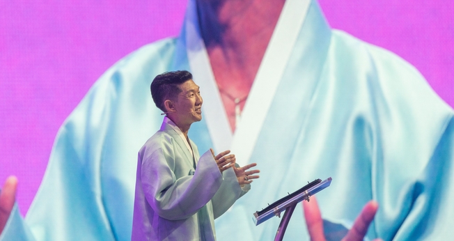 Michael Oh no Congresso Lausanne, na Coreia do Sul. (Foto: Flickr/Lausanne Movement). 