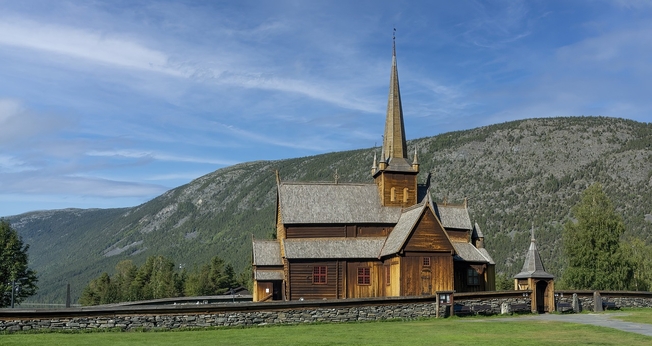 Igreja cristã na Noruega. (Foto ilustrativa: Pixabay)