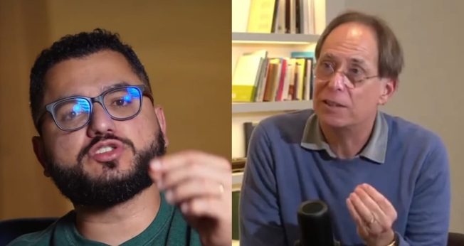 Pedro Cardoso e Yago Martins. (Foto: Reprodução/YouTube/Ciro Gomes/Reprodução/Instagram/Yago Martins).