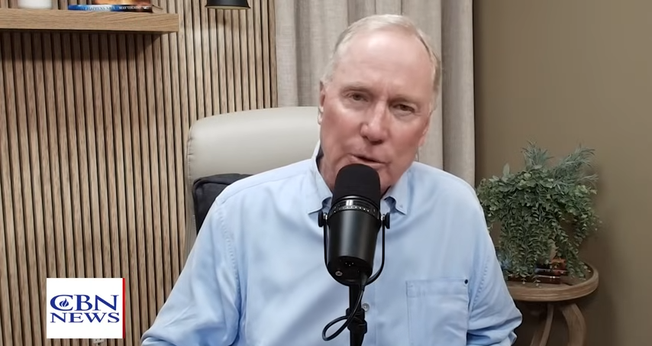 O pastor e escritor Max Lucado em entrevista à CBN News. (Captura de tela/YouTube/CBN News)