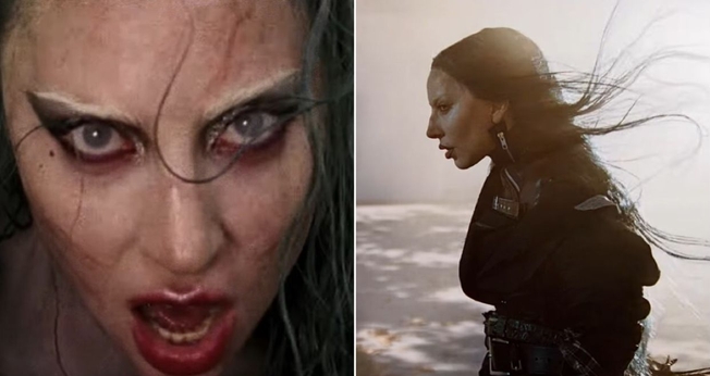 Lady Gaga no clipe "Disease". (Foto: Reprodução/YouTube/Lady Gaga)