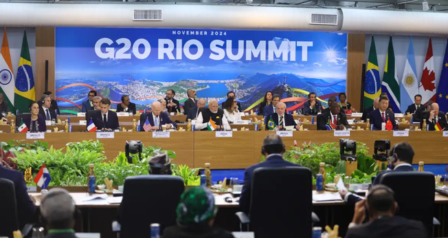 Cúpula do G20, Rio de Janeiro, Brasil. (Foto: Tomaz Silva/Agência Brasil)