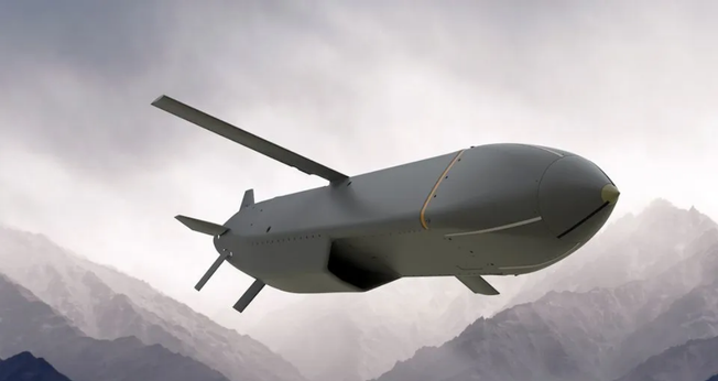 Imagem virtual do míssil britânico Storm Shadow. (Foto: GOV.UK)