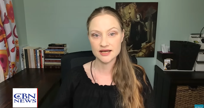 Bree Solstad. (Foto: Reprodução/YouTube/CBN News)