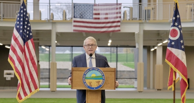 Mike DeWine, governador de Ohio. (Foto: X/Governor Mike DeWine)