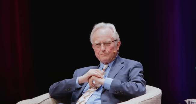 Richard Dawkins no podcast The Poetry of Reality. (Captura de tela/YouTube/The Poetry of Reality)