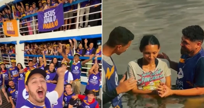 Guilherme Batista e mais de 100 voluntários estão transformando realidades na região. (Foto: Reprodução/Instagram/Minha Missão)