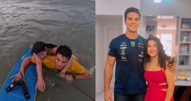 Bruno Lobo testemunhou que estava no lugar certo e no momento certo. (Reprodução/Instagram/Bruno Lobo).