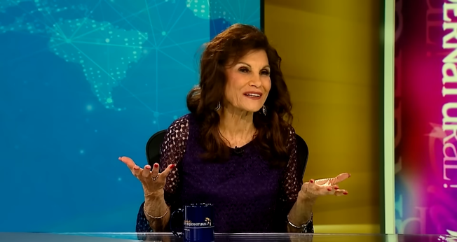 Ginger Ziegler. (Foto: Reprodução/YouTube/Sid Roth's It's Supernatural!).