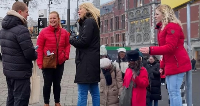 Um grupo de 90 cristãos pregaram Jesus nas ruas de Amsterdã. (Foto: Reprodução/YouTube/Revive).