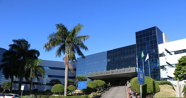 Fachada do Tribunal de Justiça do Espírito Santo. (Foto: tjes.jus.br)