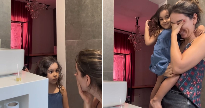 Sarah e Serena. (Foto: Reprodução/Instagram/Sarah Lisboa)