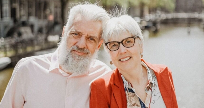 Frits Rouvoet e esposa. (Foto ReproduçãoRevive)