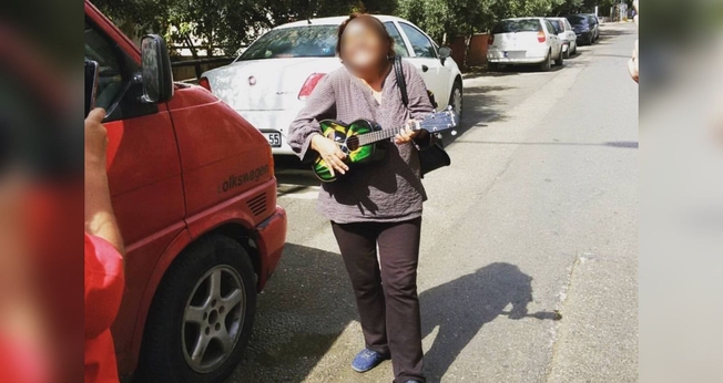 Neşe esbanjando alegria ao receber equipes vindas do Brasil. (Foto: arquivo pessoal)