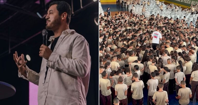 Guilherme Batista. (Foto: Reprodução/Instagram/El Shadday Church/Guilherme Batista)