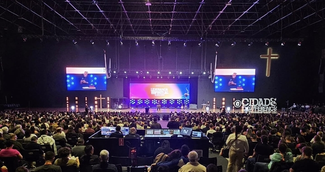 Edição da Inspire Conference realizada em São José dos Campos, Brasil. (Foto: Rede Inspire)